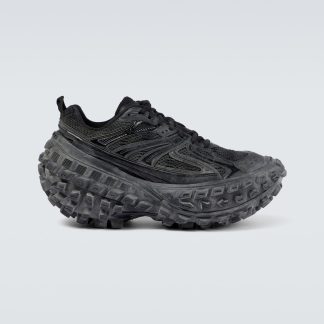 moda lusso Balenciaga Scarpe Bouncer in mesh nero