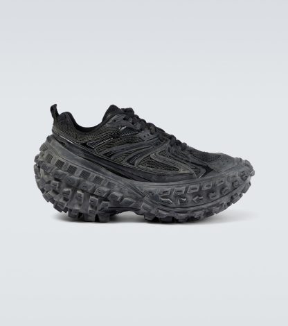 moda lusso Balenciaga Scarpe Bouncer in mesh nero