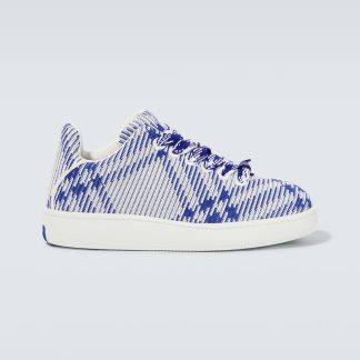 moda lusso Burberry Scarpe Burberry Check in blu