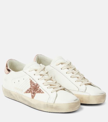 moda lusso Golden Goose Scarpe Super-Star in pelle multicolore