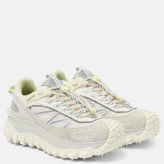 moda lusso Moncler Scarpe Trailgrip in pelle bianca