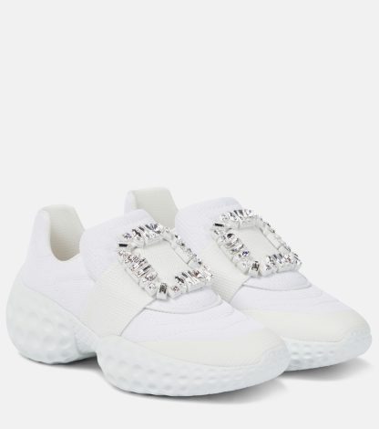 moda lusso Roger Vivier Scarpe Viv' Run Moonlight in bianco