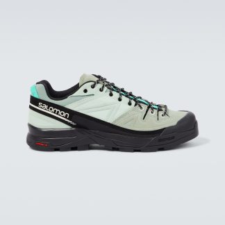 moda lusso Salomon Scarpe X-Alp in camoscio nero