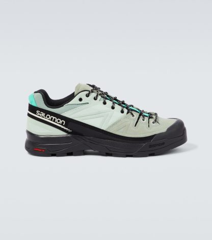 moda lusso Salomon Scarpe X-Alp in camoscio nero