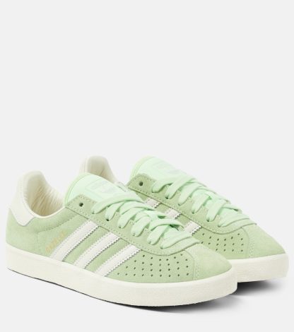 replica designer Adidas Scarpe Gazelle 85 in pelle scamosciata verde