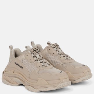 replica di lusso Balenciaga Scarpe Triple S in beige