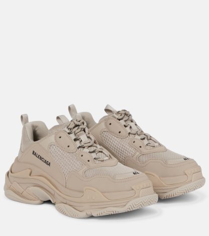 replica di lusso Balenciaga Scarpe Triple S in beige