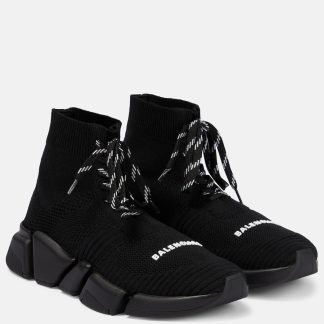 replica di lusso Balenciaga Scarpe da ginnastica Speed 2.0 in nero