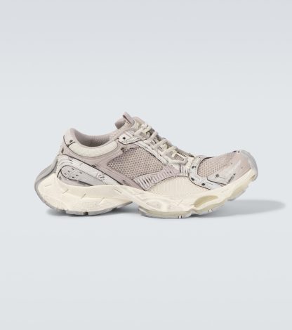 replica di lusso Balenciaga Scarpe da ginnastica con cucitrice in beige