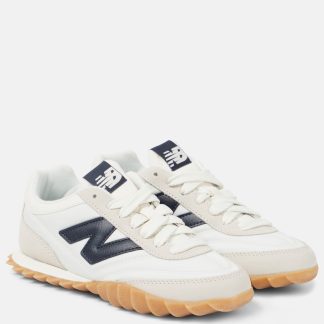 replica di lusso New Balance Scarpe RC30 in pelle scamosciata di colore bianco