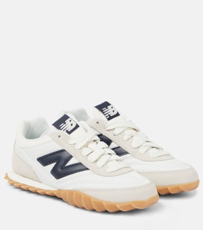 replica di lusso New Balance Scarpe RC30 in pelle scamosciata di colore bianco