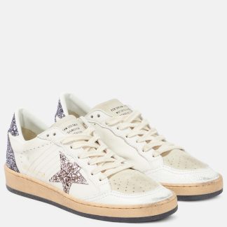 vendita calda di lusso Golden Goose Scarpe Ball Star in pelle bianca