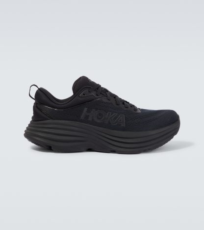 vendita calda di lusso Hoka One One Scarpe da corsa Bondi 8 in nero